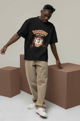 Dangerous When Hungry Oversized Tee - TOSSIDO