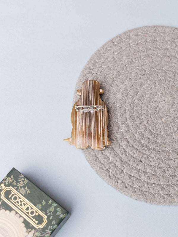 Dapper Dog Brooch - TOSSIDO