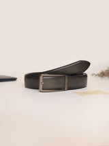 Dark Brown No-Hole Men's Belt