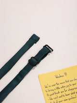 Dark Green Satin Poly Bow Tie - TOSSIDO