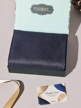 Dark Navy Tonal Paisley Performance Silk™ Pocket Square - TOSSIDO