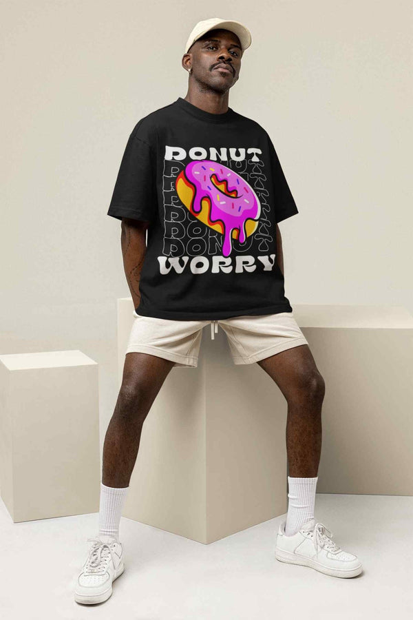 Donut Worry Oversized Tee - TOSSIDO