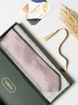 Dusty Pink Pure Silk Necktie (Teflon Coated) - TOSSIDO
