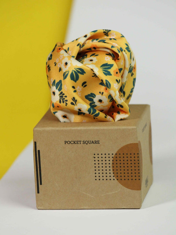 Efflorescence Pocket Square - TOSSIDO