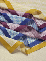 Elegant Pastel Blend Cotton Handkerchief Set - TOSSIDO