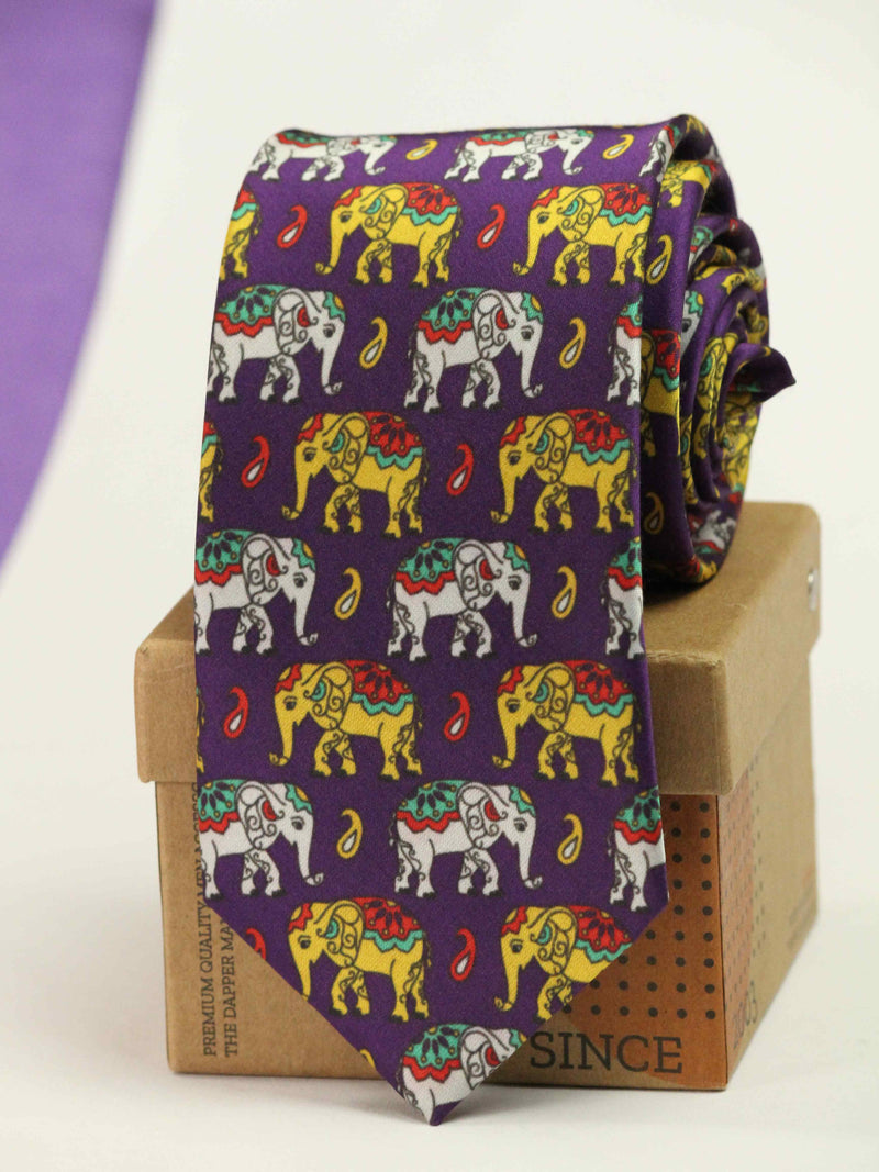 Purple Jumbo Necktie