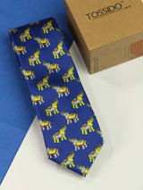 Blue Elephant Necktie