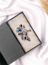 Emerald Tree of Life Crystal Brooch - TOSSIDO