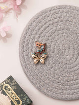 Enchanted Butterfly Garden Brooch - TOSSIDO