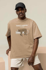 Energy Drought: Recharging Work Vitality Oversized Tee - TOSSIDO