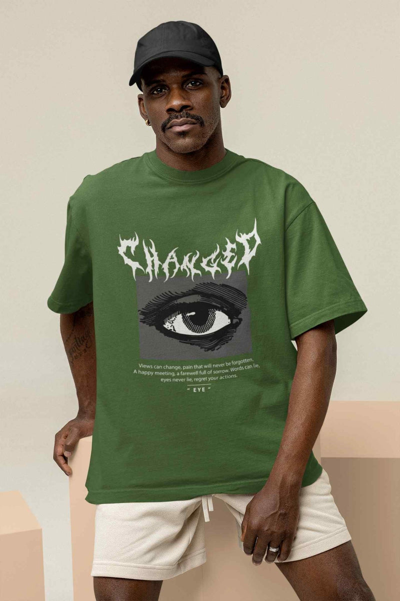 Experiential Shifts: The Catalysts of Changed Views Oversized Tee - TOSSIDO