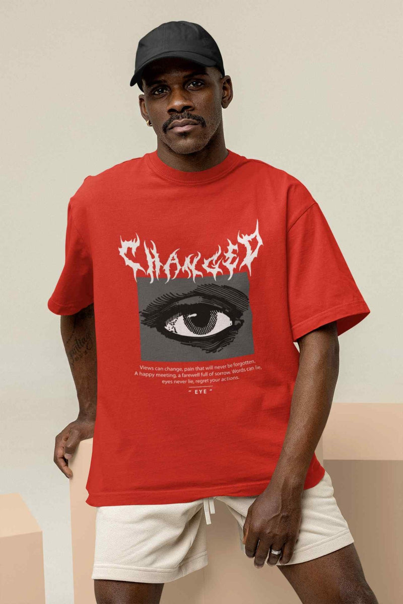 Experiential Shifts: The Catalysts of Changed Views Oversized Tee - TOSSIDO