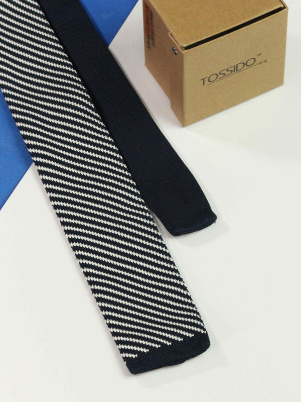 Fervor Knitted Necktie - TOSSIDO