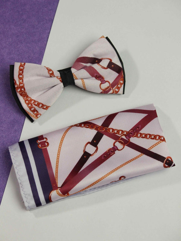 Fetter Bowtie & Pocket Square Set - TOSSIDO