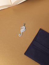 Silver Seahorse Pendant