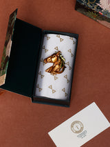 Bronze & Green Horse Head Brooch