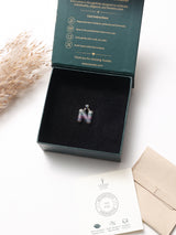 Multicolour Initial N Pendant