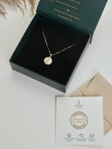 Gold Initial J Pendant Necklace - TOSSIDO