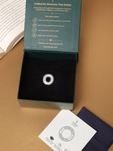 Silver Initial O Slider Pendant