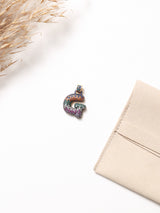 Multicolour Initial G Pendant