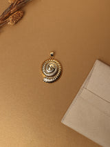 Gold Seashell Pendant