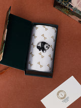 Black & White Crystal Panda Brooch
