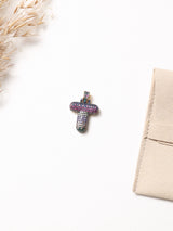 Multicolour Initial T Pendant