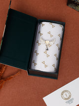 Crystal Angel Wings Heart Brooch
