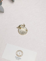 Lemon Slice Enamel Brooch