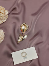 Red Enamel Tulip Brooch