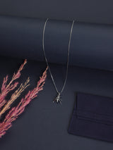 Silver Ant Pendant Necklace - TOSSIDO