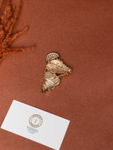 Multicolour Crystal Carnival Horse Brooch