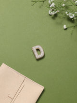 Gold Initial D Slider Pendant