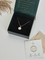 Gold Initial Z Pendant Necklace - TOSSIDO