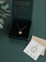 Gold Pearl Seashell Pendant Necklace - TOSSIDO