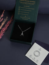 Silver Ant Pendant Necklace - TOSSIDO