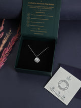 Silver Pearl Seashell Pendant Necklace - TOSSIDO