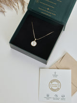 Gold Initial Y Pendant Necklace - TOSSIDO