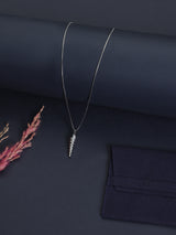 Silver Spiral Shell Pendant Necklace - TOSSIDO