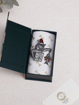 Christmas Cat Santa Hat Brooch