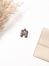 Multicolour Initial H Pendant
