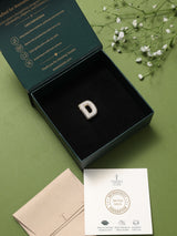 Gold Initial D Slider Pendant