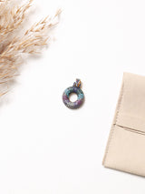 Multicolour Initial O Pendant