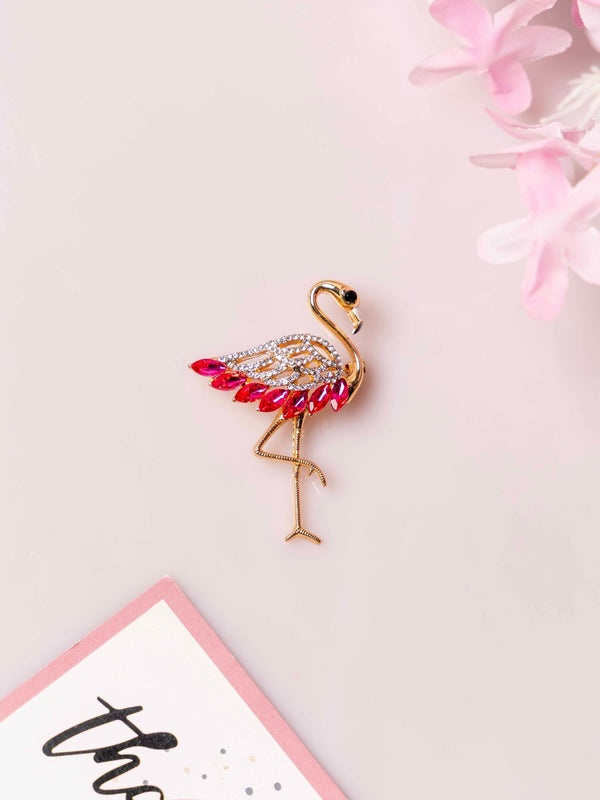 Flamingo Brooch - TOSSIDO