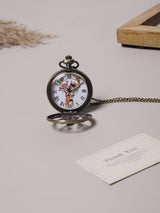 Floral Stag Pocket Watch