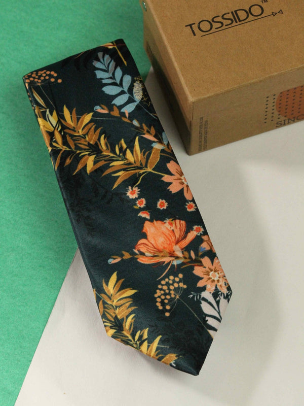 Flowerida Necktie - TOSSIDO