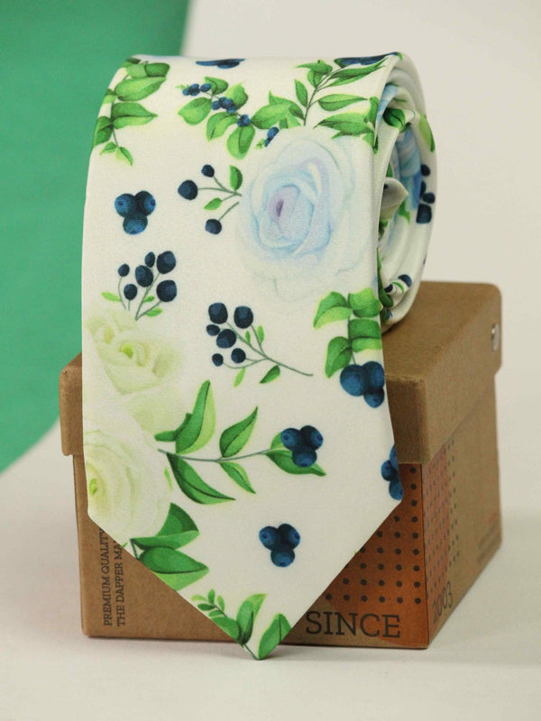 Flowery Bloom Necktie - TOSSIDO
