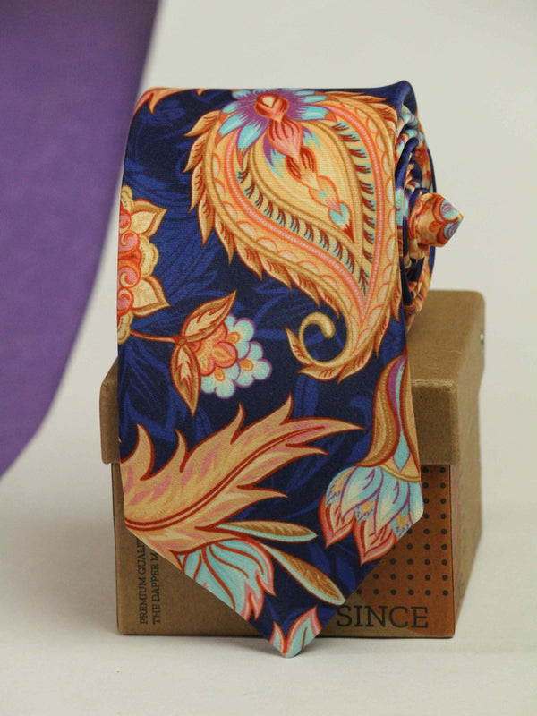 Flowery Necktie - TOSSIDO
