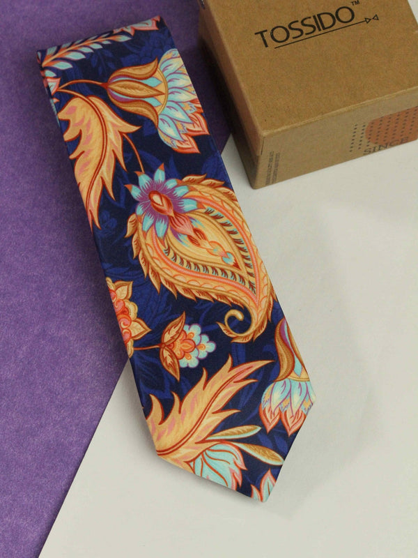 Flowery Necktie - TOSSIDO