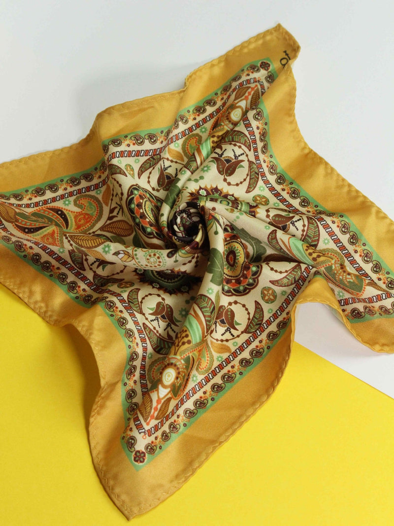 Folkloric Pocket Square - TOSSIDO